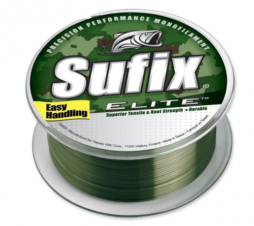 Sufix Elite Fishing Line Camo 20 lb Test 330 yards Jagged Tooth Tackle