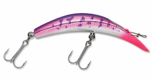 Luhr Jensen Kwikfish Rattle K14 Blazin Purple Pink UV Jagged Tooth Tackle