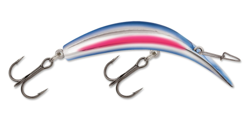 Luhr Jensen Kwikfish Xtreme Non-Rattle K9X Blue Chrome Pink Streak Jagged  Tooth Tackle