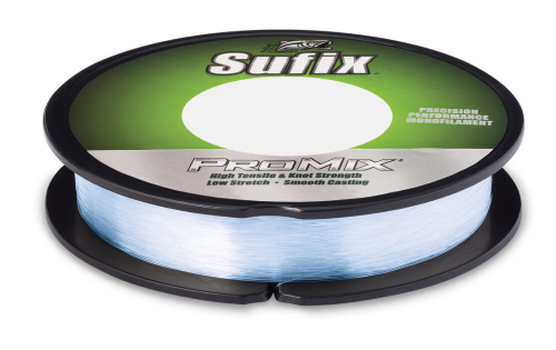 Sufix ProMix Clear Blue Fluorescent Fishing Line Jagged Tooth Tackle
