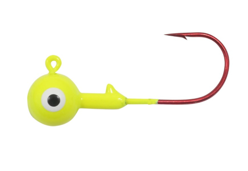 Northland Tackle Gum-ball Jig 3/8 oz Chartreuse Jagged Tooth Tackle