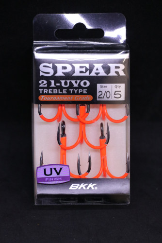 BKK Spear-21 UVO Treble Hook