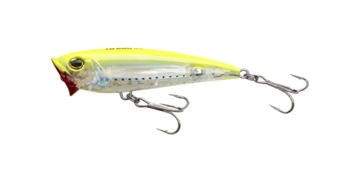 Yo-Zuri 3D Inshore Popper Chartreuse Jagged Tooth Tackle
