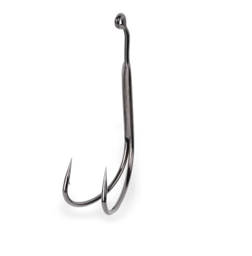 Mustad 78124NP-BN Plastic Frog Double Hook Size 4/0 Jagged Tooth Tackle