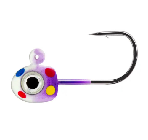 Northland Tackle Tungsten Flat Fry Jig Purple Wonder Jagged Tooth Tackle