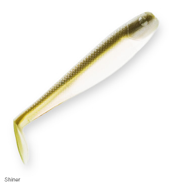 Z-Man SwimmerZ Swimbait 6 Shiner Jagged Tooth Tackle