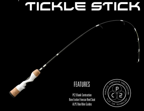 13 Fishing Tickle Stick Ice Rod 23 Light Jagged Tooth Tackle