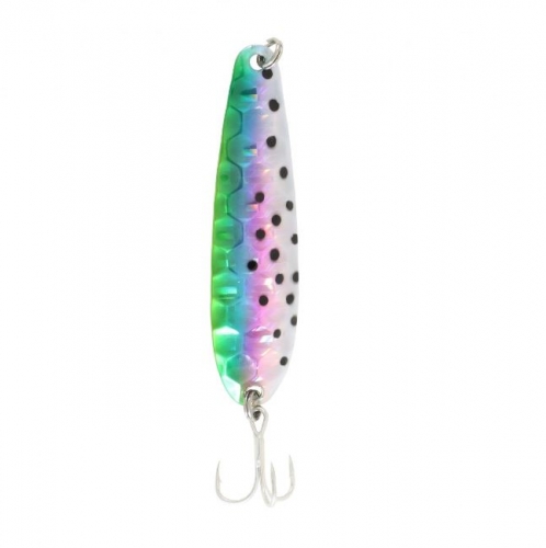 Clam The Peg Flutter Spoon Rainbow Flash Jagged Tooth Tackle