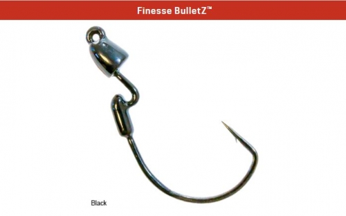 Z-Man Finesse BulletZ 1/15 oz Black Jagged Tooth Tackle
