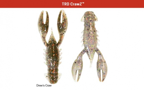 Z-Man TRD CrawZ Drew's Craw Jagged Tooth Tackle