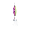 Clam Panfish Leech Flutter Spoon 1/32 oz - Glow Pink Lightning