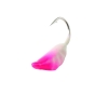 Clam Maggot Drop 1/64 oz - White Pink Glow