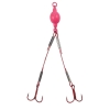 Northland Tackle Mini Predator Rig Red Glow Weight - #8 Hook - 36lb Wire