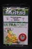 Mustad 33862NP-CO Ultra Point Chartreuse Orange Slow Death Hooks - Size 4