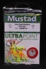 Mustad 33862NP-CO Ultra Point Chartreuse Orange Slow Death Hooks - Size 2