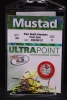 Mustad 33862NP-CP Ultra Point Chartreuse Purple Slow Death Hooks - Size 4