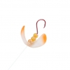 Northland Butterfly Blade Rig - Clear Tip Orange