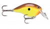 Rapala DT 04 - Chartreuse Brown
