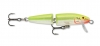 Rapala Jointed 05 - Silver Fluorescent Chartreuse