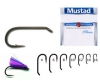 Mustad R90NP-BR Size 8 Nymph Signature Fly Hooks 25 pack