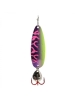 Clam Ribbon Leech Flutter Spoon 1/4 oz - Glow Pink Lightning