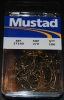 Mustad 37160-BR Bronze Wide Gap Hooks - Size 2/0