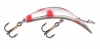 Luhr Jensen Kwikfish Xtreme Non-Rattle K11X - Silver Fluorescent Red Dot