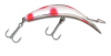 Luhr Jensen Kwikfish Rattle K15 - Silver Fluorescent Red Dot