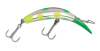 Luhr Jensen Kwikfish Rattle K15 - Green Chartreuse Dual Dots