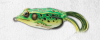 Live Target Hollow Body Frog 65 - Floro Green Yellow