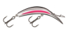 Luhr Jensen Kwikfish Xtreme Non-Rattle K9X - Black Chrome Pink Streak