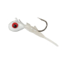 Northland Tackle Rigged Tungsten Mayfly - Glow White