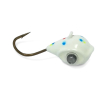 Acme Rattlin Google Eye Tungsten Jig - Glow Wonderbread