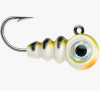 VMC Tungsten Larv Eye Jig 1/16 oz - Glow Yellow Perch
