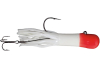 Mission Tackle Rigged Lake Trout Tubes 1/2 oz - White Red Top