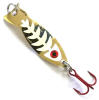 JB Lures Ghost Spoon with Glo-Bones - Glow Gold