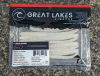 Great Lakes Finesse - The 4" Dropworm - Frosted Shad
