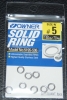 Owner Stainless Steel Solid Rings - Size 5 - 120lb Test