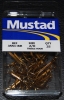 Mustad 3551-BR Bronze Treble Hooks - Size 2/0