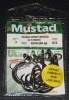 Mustad R39942NP-BN Ringed Demon 3X Perfect Offset Circle Hooks - Size 8/0