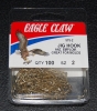 Eagle Claw 575 90 Degree Jig Hooks - Size 2