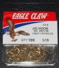 Eagle Claw 575 90 Degree Jig Hooks - Size 8