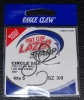 Eagle Claw Lazer Sharp L2002EL Light Wire Circle Sea Hooks - Size 3/0