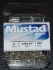 Mustad 3407-DT Duratin O'Shaughnessy Hooks - Size 6