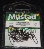 Mustad STAY-LOCK SNAP WITH BALL BEARING SWIVEL - Size 3.3