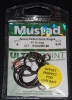 Mustad R39943NP-BN Ringed Demon 4X Perfect Offset Circle Hooks - Size 6/0