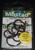 Mustad R39943NP-BN Ringed Demon 4X Perfect Offset Circle Hooks - Size 7/0