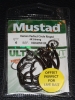 Mustad R39943NP-BN Ringed Demon 4X Perfect Offset Circle Hooks - Size 8/0