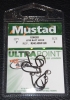 Mustad R94140NP-BN Ringed 3X Live Bait Hooks - Size 1