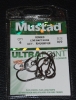 Mustad R94140NP-BN Ringed 3X Live Bait Hooks - Size 3/0